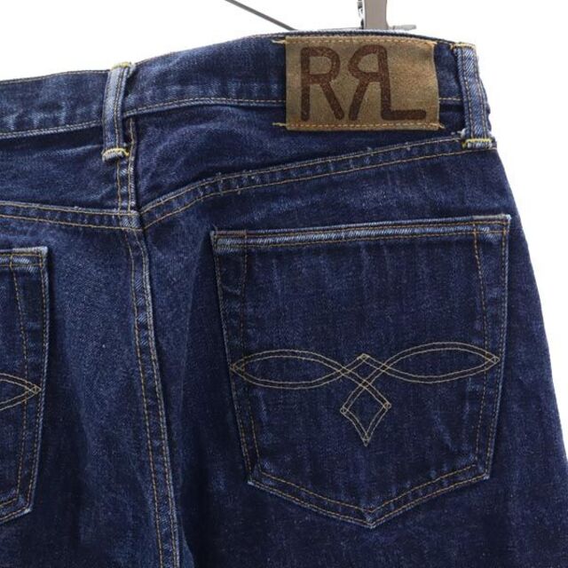 RRL USA製 ストレート デニムパンツ w29 インディゴ ダブルアールエル