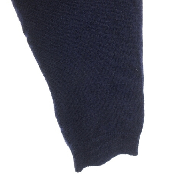 DUVETICA(デュベティカ)のデュベティカ ダウン エルボーパッチ カシミヤ セーター 38 紺 IBO33 レディースのトップス(ニット/セーター)の商品写真