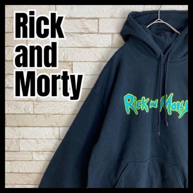 Rick and Morty 両面デザイン パーカー カートゥーン アメコミ