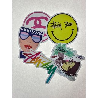 ステューシー(STUSSY)のSTUSSY 　ステッカー　5枚　スケボー　ストリート雑貨(スケートボード)