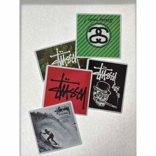 ステューシー(STUSSY)のSTUSSY 　ステッカー　5枚　スケボー　ストリート雑貨(スケートボード)