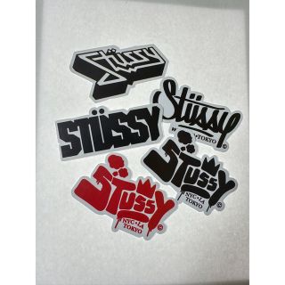 ステューシー(STUSSY)のSTUSSY 　ステッカー　5枚　スケボー　ストリート雑貨(スケートボード)