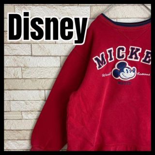 Disney - Disney スウェット mickey 刺繍 ワッペン キャラクター 夢の ...