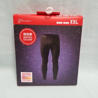 ユニクロ(UNIQLO)の新品☆XXL/ヒートテックウルトラウォームタイツ(ブラック)☆ユニクロ2021(レギンス/スパッツ)