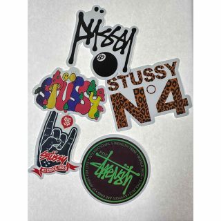 ステューシー(STUSSY)のSTUSSY 　ステッカー　5枚　スケボー　ストリート雑貨(スケートボード)