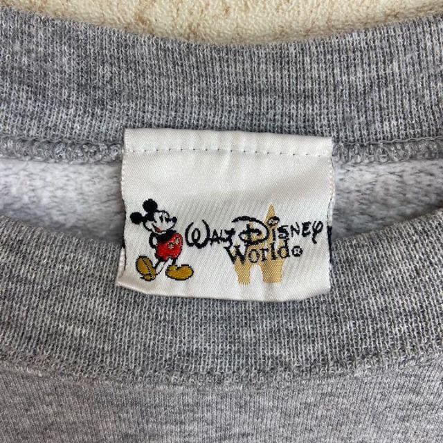 Disney スウェット mickey キャラクター 夢の国 太アーム ゆるダボ