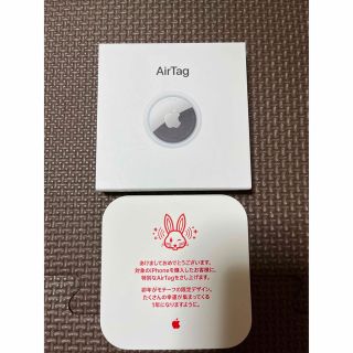 Apple - 【Apple 初売限定】Air Tag アップル 2023 エアータグ うさぎ