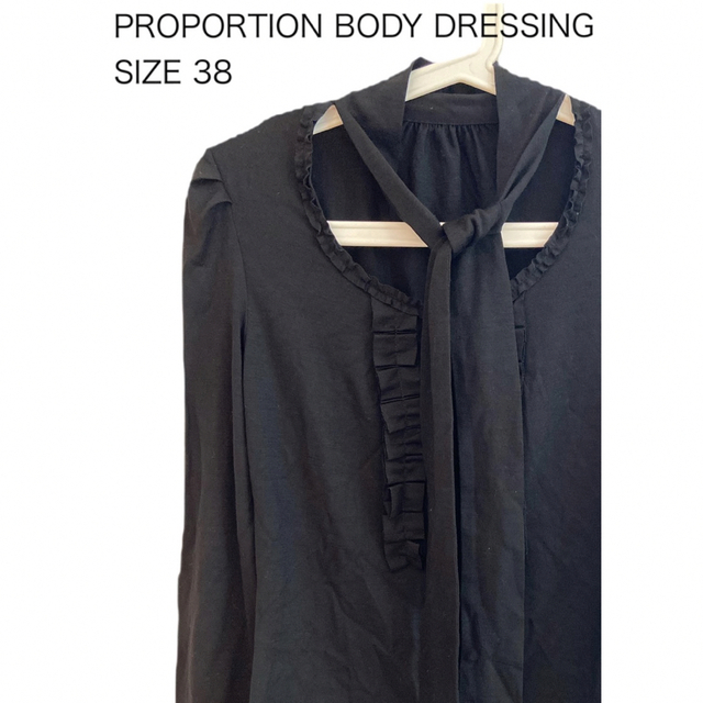PROPORTION BODY DRESSING(プロポーションボディドレッシング)のPROPORTION BODY DRESSINGプロポーション ブラウス ウール レディースのトップス(シャツ/ブラウス(長袖/七分))の商品写真