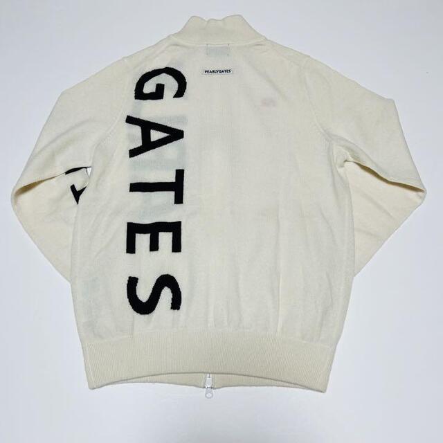 新品、未使用】パーリーゲイツ ニット ジップ メンズ サイズ:4(M