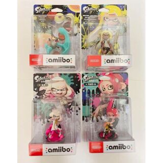 ニンテンドースイッチ(Nintendo Switch)の【新品】amiibo (スプラトゥーンシリーズ) 4種セット(その他)