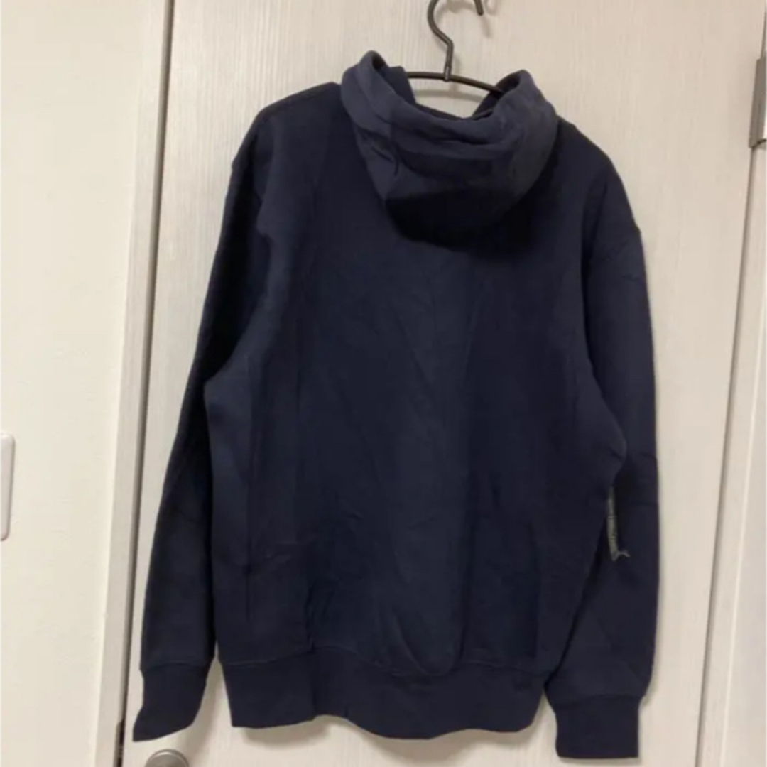 NIKE(ナイキ)の8 NIKE ナイキ　パーカー　M ゆるだぼ　裏起毛　厚め　ネイビー　紺　ロゴ メンズのトップス(パーカー)の商品写真