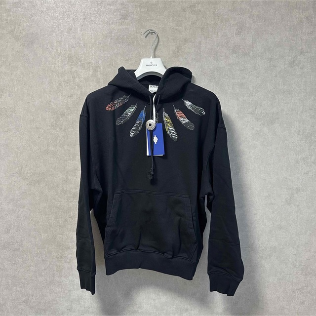 大人気☆最新作☆】Marcelo Burlon カラーフェザー パーカー♪-