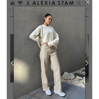 アリシアスタン(ALEXIA STAM)の専用⭐︎ALEXIA STAM  Brushed Back エコレザーパンツ(その他)