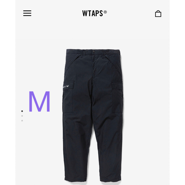 ワークパンツ/カーゴパンツ22aw WTAPS BGT TROUSERS ブラック Mサイズ