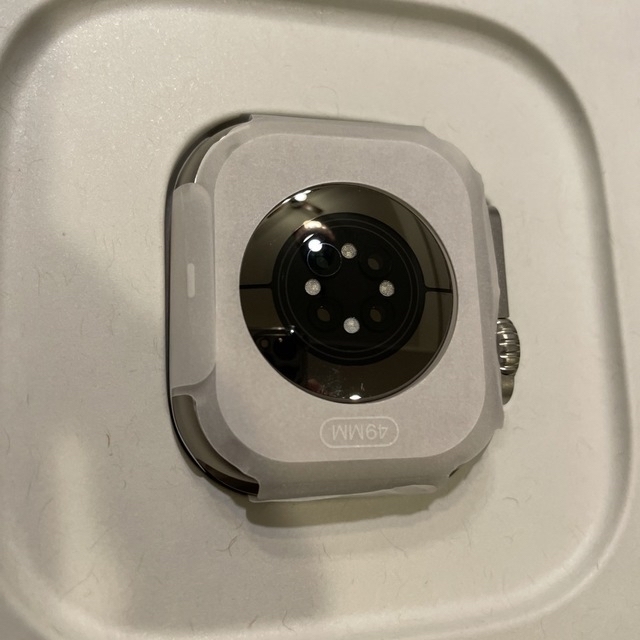 Apple Watch(アップルウォッチ)の【超美品】Apple Watch Ultra 49mm AppleCare付き メンズの時計(腕時計(デジタル))の商品写真