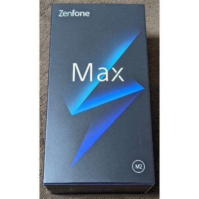 新品未使用　asus zenfone max pro m2