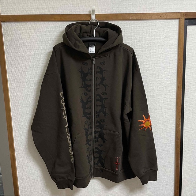 cactus jack travis scottパーカー　XXLカクタスジャック メンズのトップス(パーカー)の商品写真