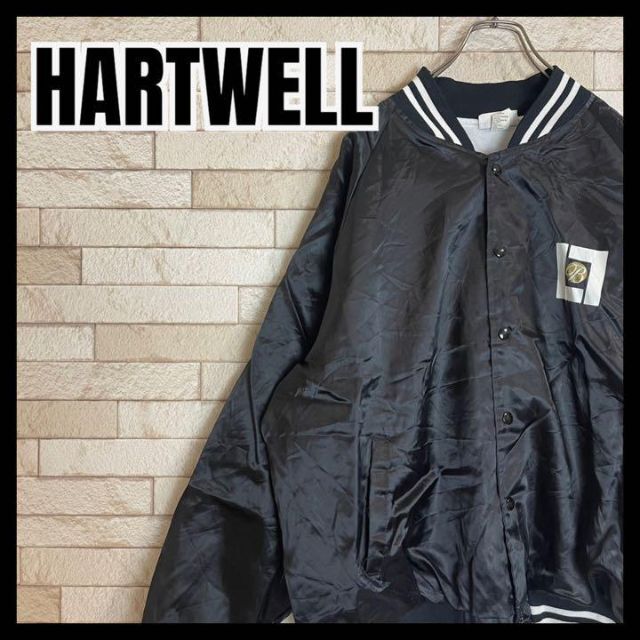 HARTWELL ナイロン スタジャン ビッグサイズ リブライン ストリート