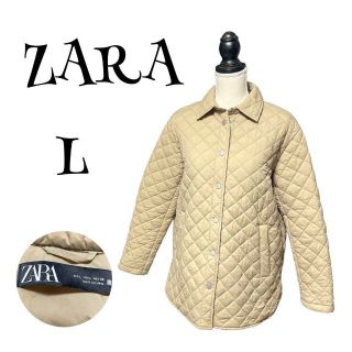 ザラ(ZARA)のd127【ZARA】ザラ キルティング 中綿 ジャケット ブルゾン ジャンバーL(ブルゾン)