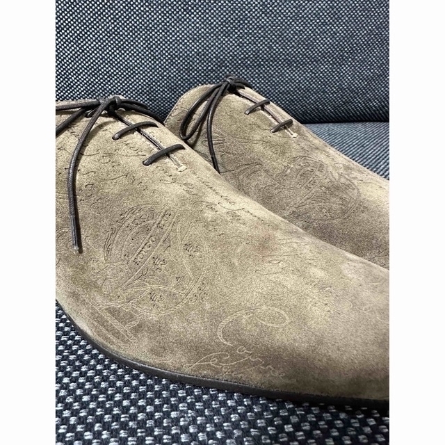 一番人気物 Berluti - ベルルッティ スウェード スリッポン スエード スリッパ Berluti スリッポン+モカシン