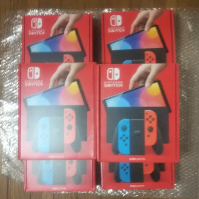 新品、未使用 任天堂Switch有機ELネオンカラー×6