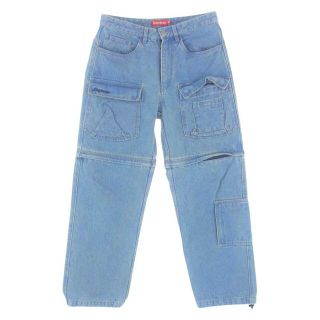 シュプリーム(Supreme)のSupreme シュプリーム デニムパンツ 21AW Zip-Off Utility Pant ジップオフ ユーティリティ パンツ インディゴブルー系 30【中古】(その他)