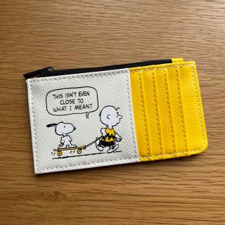 ミルクフェド(MILKFED.)のMILKFED.×PEANUTS カードケース(パスケース/IDカードホルダー)