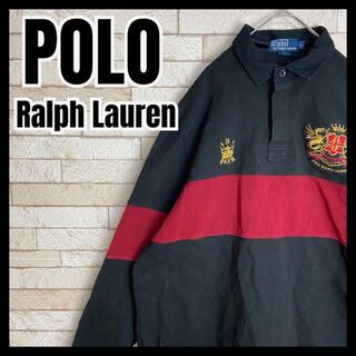 ポロラルフローレン(POLO RALPH LAUREN)のPolo Ralph Lauren ラガーシャツ 刺繍 バイカラー ポロシャツ(ポロシャツ)