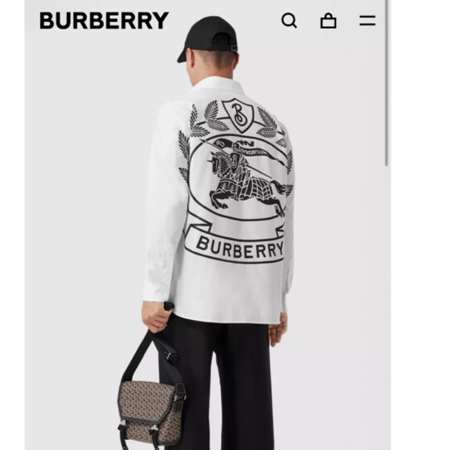 BURBERRY - Burberry バーバリー　シャツ　オーバサイズ