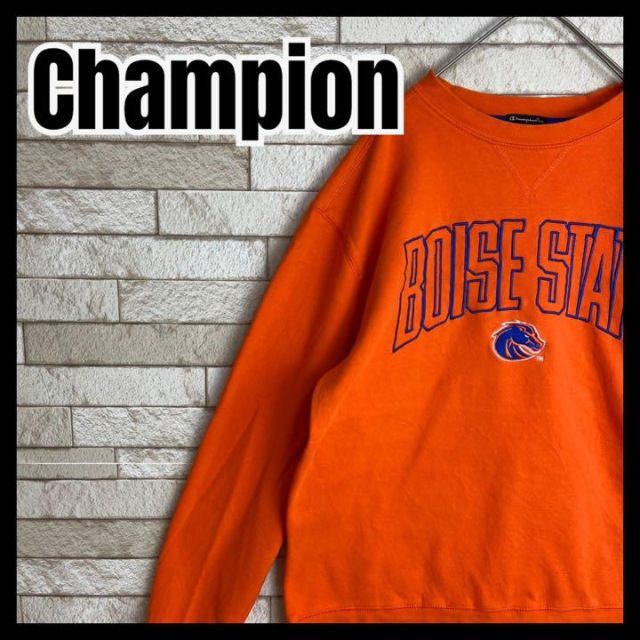 Champion スウェット NCAA BOISE STATE 刺繍 カレッジ