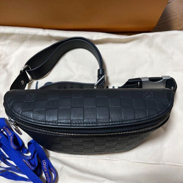 高品質定番 LOUIS VUITTON LOUISVUITTON キャンパス・バムバッグ N40298の通販 by 荒井のValda LOUIS VUITTON キャンパス バムバッグ ボディバッグ ダミエ アンフィニ レザー オニキス ブラック N40298