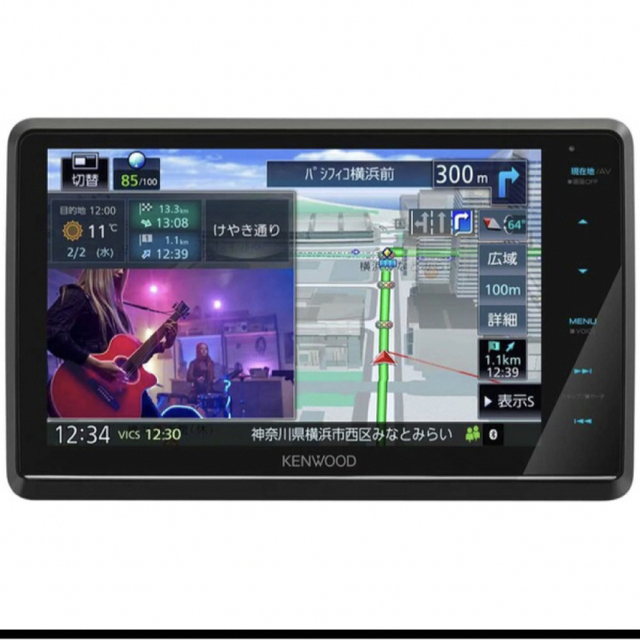 国内発送】 KENWOOD 地上デジタルTVチューナー/Bluetooth内 ケンウッド