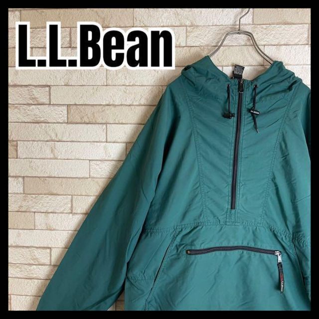 公式 L.L.Bean ナイロン ハーフジップ アノラック 人気カラー