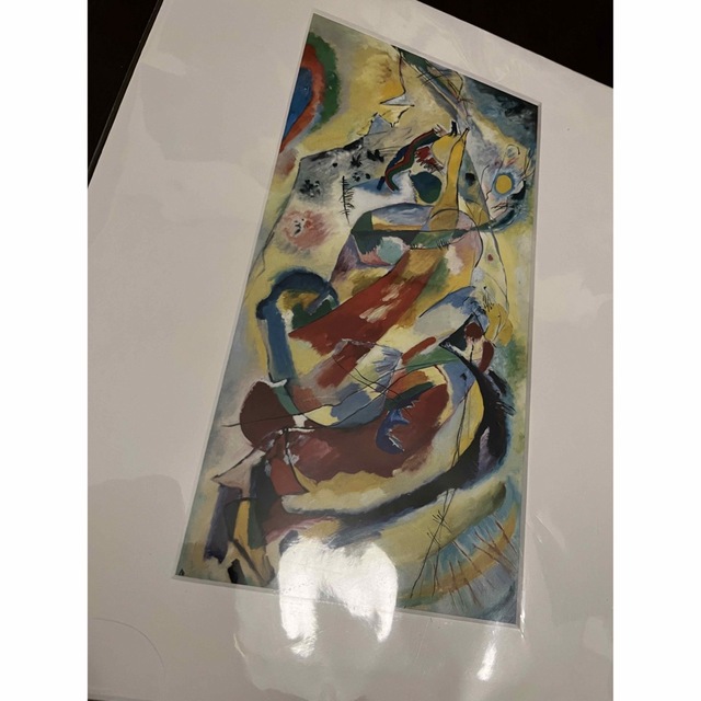 MOMA(モマ)のMOMA カンディンスキー　絵画　プリント エンタメ/ホビーの美術品/アンティーク(絵画/タペストリー)の商品写真