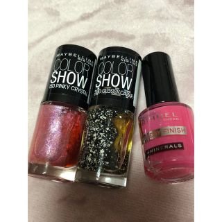 メイベリン(MAYBELLINE)のマニキュア　ネイル　ポリッシュ　まとめ売り　メイベリン　リンメル(マニキュア)