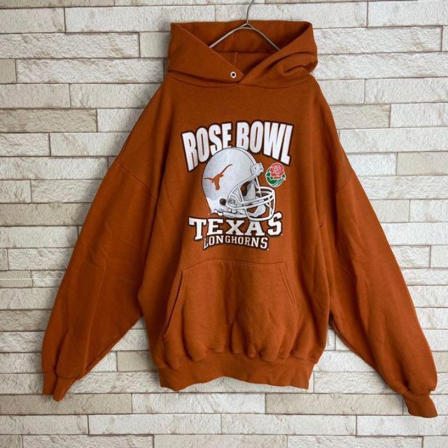 JERZEES パーカー NCAA Texas Longhorns フットボールトップス