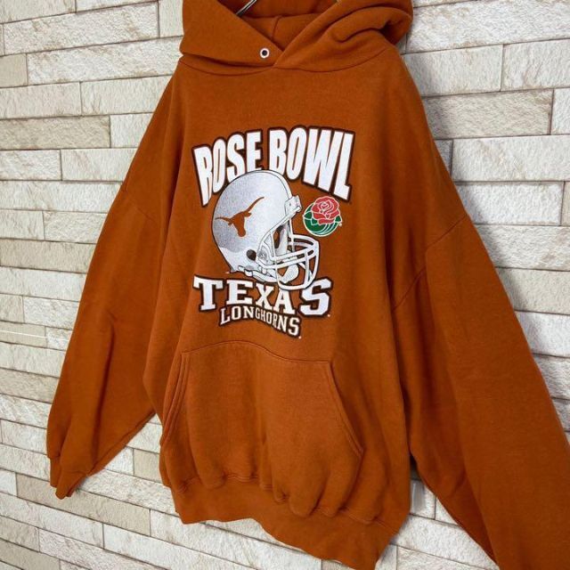 JERZEES(ジャージーズ)のJERZEES パーカー NCAA Texas Longhorns フットボール メンズのトップス(パーカー)の商品写真