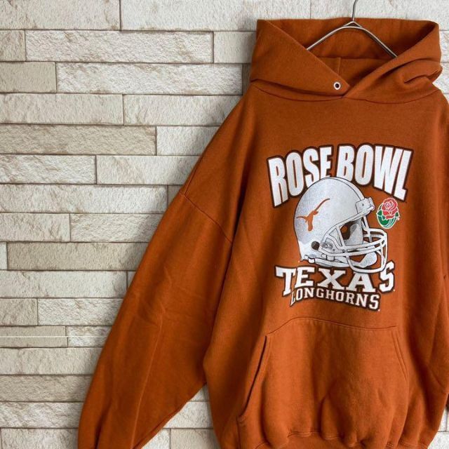 JERZEES パーカー NCAA Texas Longhorns フットボールトップス