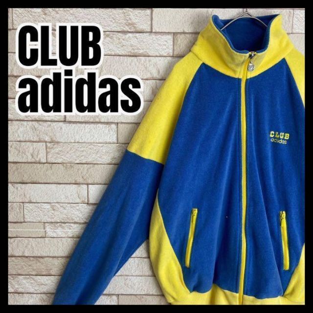 80s 90s CLUB adidas トラックジャケット パイル地 タオル | フリマアプリ ラクマ