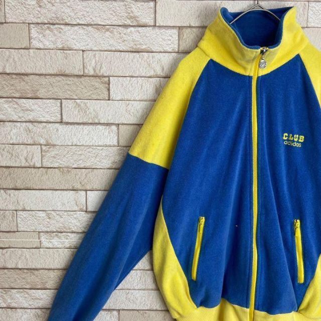 adidas(アディダス)の80s 90s CLUB adidas トラックジャケット パイル地 タオル メンズのトップス(ジャージ)の商品写真