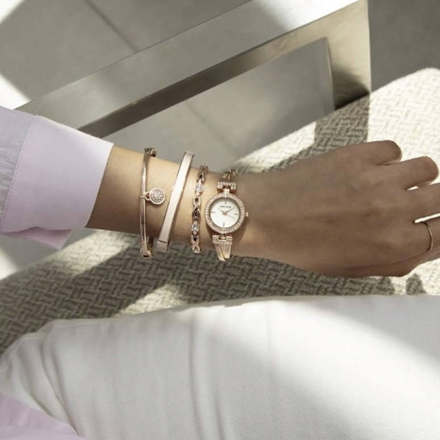ANNE KLEIN(アンクライン)の【ANNE KLEIN】アンクライン 腕時計 ブレスレット レディースのファッション小物(腕時計)の商品写真