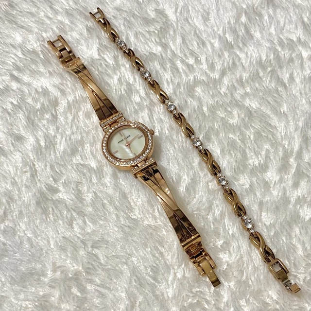 ANNE KLEIN(アンクライン)の【ANNE KLEIN】アンクライン 腕時計 ブレスレット レディースのファッション小物(腕時計)の商品写真