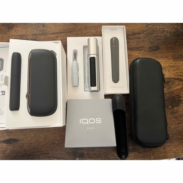 IQOS(アイコス)のjin⭐︎jin様専用iQOS DUO、QOQhonor maxセット メンズのファッション小物(タバコグッズ)の商品写真