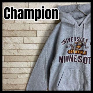 チャンピオン(Champion)のChampion パーカー ミネソタ カレッジ NCAA スポーツ キャラクター(パーカー)