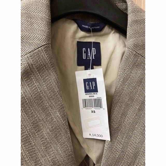 GAP(ギャップ)の【必見！未使用！オールドギャップ！】XS ジャケット コットン　ベージュ メンズのジャケット/アウター(その他)の商品写真