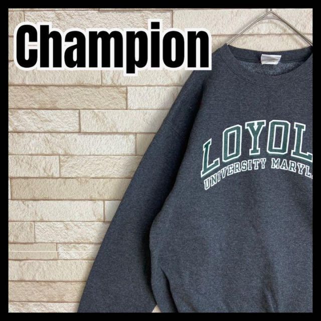Champion(チャンピオン)のChampion スウェット カレッジ 大学 アーチロゴ ストリート オシャレ メンズのトップス(スウェット)の商品写真