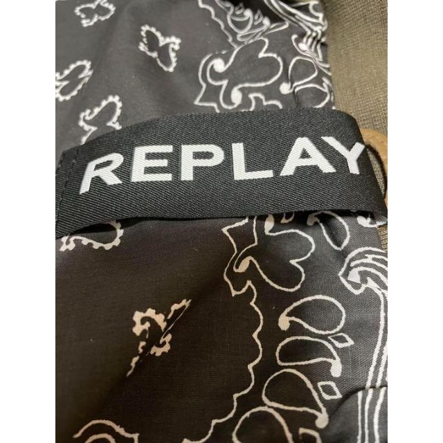 Replay(リプレイ)のREPLAY✨リプレイ レザー ライダース ジャケット ベージュ 羊革XS レディースのジャケット/アウター(ライダースジャケット)の商品写真