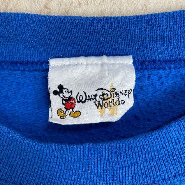 Disney スウェット 刺繍 mickey 太アーム 人気カラー レア キャラ