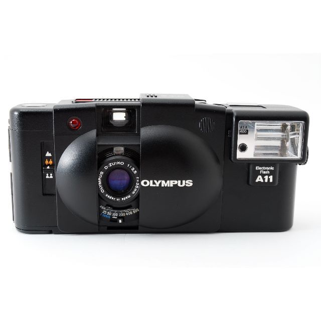 OLYMPUS(オリンパス)のOLYMPUS XA2 + A11【カメラ・フラッシュとも動作確認済】 スマホ/家電/カメラのカメラ(コンパクトデジタルカメラ)の商品写真