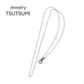 ジュエリーツツミ(JEWELRY TSUTSUMI)の(美品) K10PG ネックレスチェーン(ネックレス)